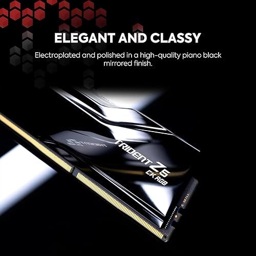 Miniatura 4 de G.SKILL Trident Z5 CK RGB Series DDR5 RAM (Intel XMP 3.0) 48GB (2x24GB) 8800MTs CL42-55-55-140 1.45V Memoria de computadora de escritorio CU-DIMM -