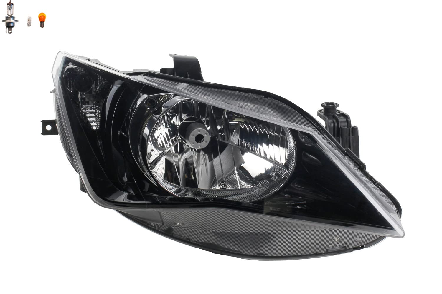 Faro halógeno apto para Seat Ibiza 6J 03/2012-06/15 Bombilla derecha