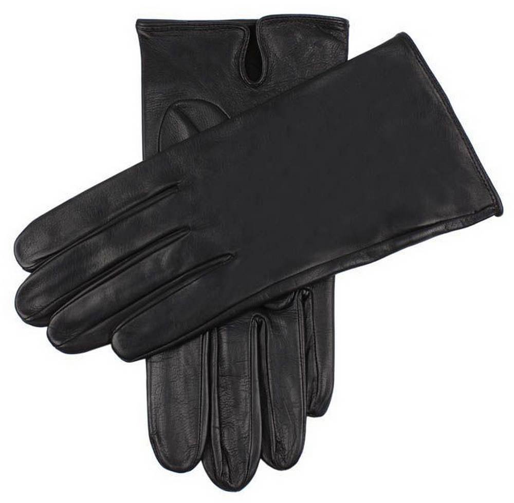 Mens Daniel Leather Gloves - Black