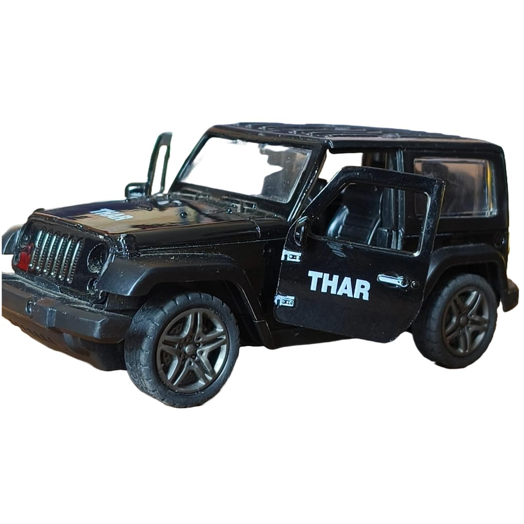 The Kiwis New Thar Car Toy with Pull Back Action Thar Jeep Model, Durable Metal Toy Vehicle for Kids, Multicolor, for Boys and Girls (Multicolor) (B0D9H298L5) Amazon Price History, Amazon Price Tracker