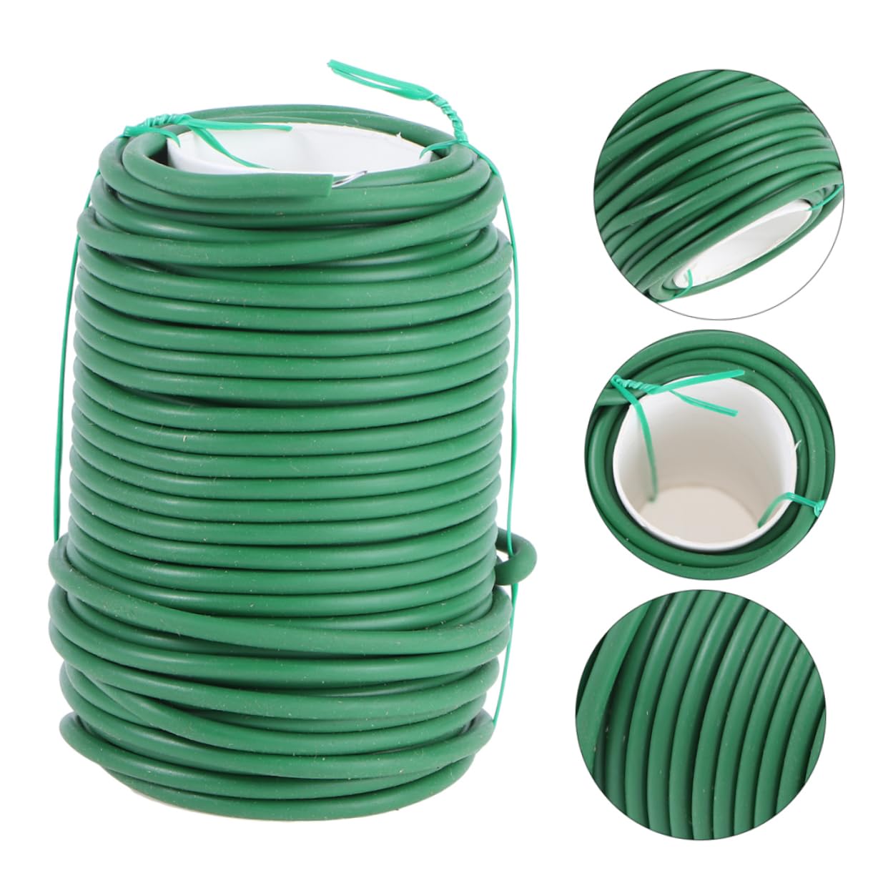 POPETPOP 2 Rotoli Fascette Stringicavo per Fissaggio Piante Fascetta Flessibile per Legatura Giardinaggio Cinghie Piante Rampicanti Fermaglio Snack