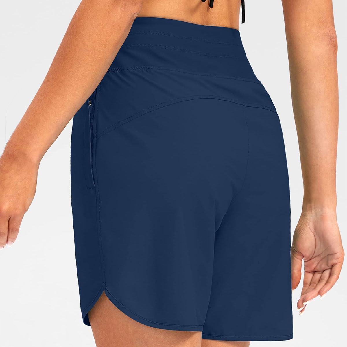Swimming Shorts for Women,Zealburst Women's 5" Swim Board Shorts High Waisted Quick Dry Swimsuit
