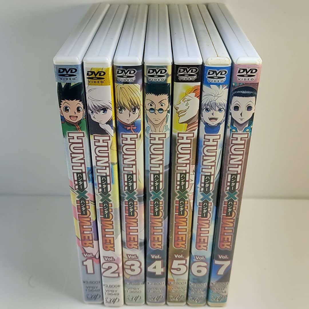 Amazon.co.jp: HUNTER×HUNTER ハンター×ハンター DVD 初回 全7巻セット  