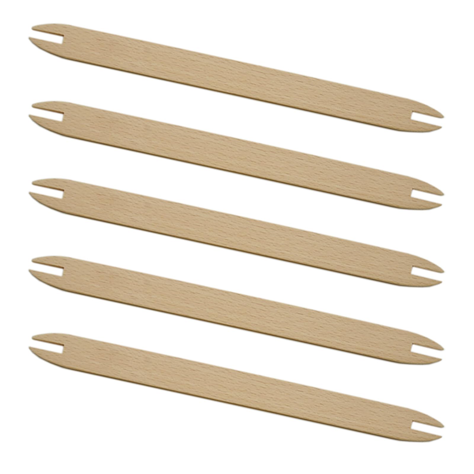 Tsophreniq 5Pcs Wood Weaving Shuttles for Crafting Sweaters Scarves Tapestry Wall Hanging Decoraton Wood Weaving Shuttle