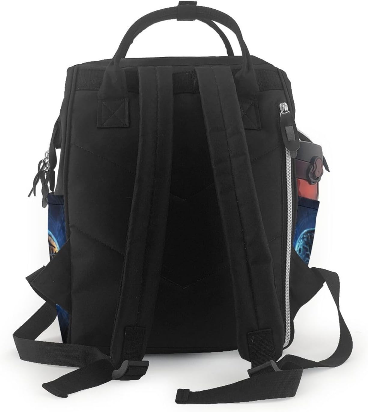 Artificial Intelligence Brain Diaper Bag Large Capacity Travel Backpack image 3