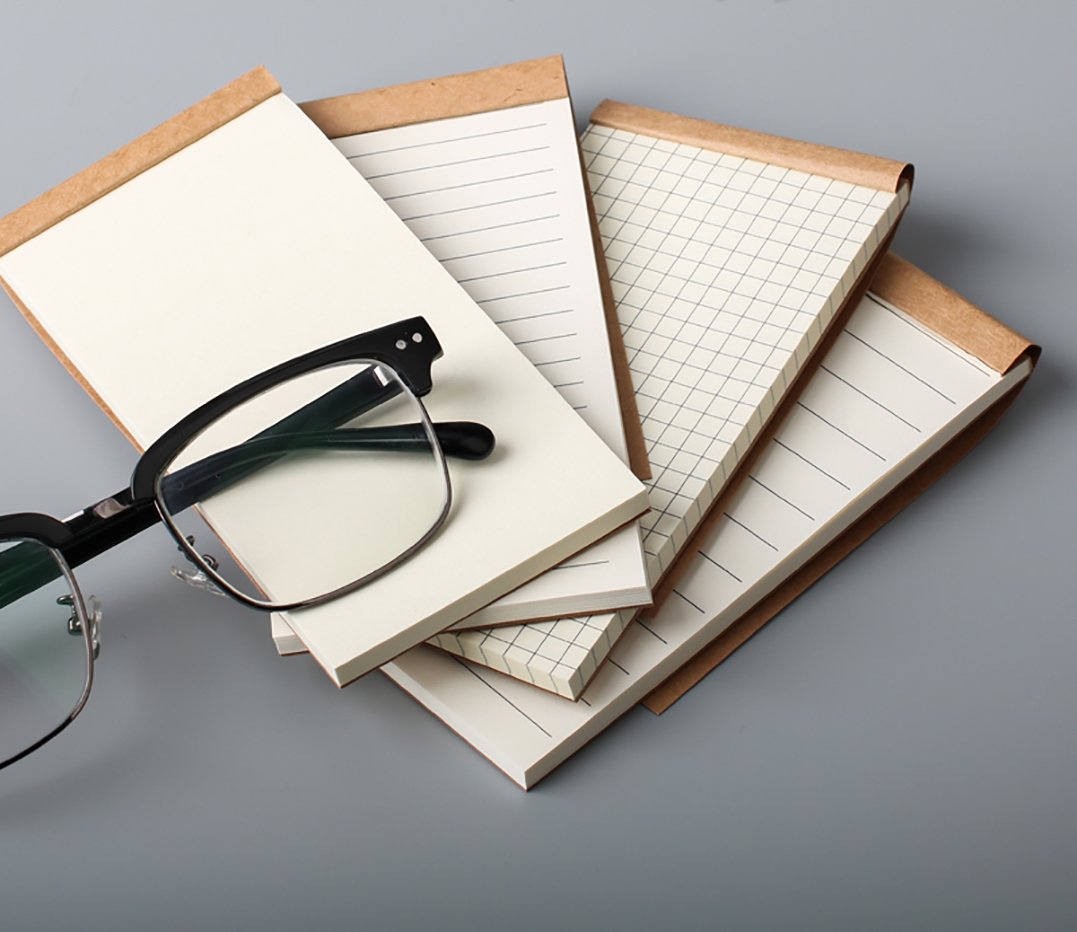 FLOKD Lot De 4 Mini Bloc-notes To Do List, 50 Feuilles Chacun