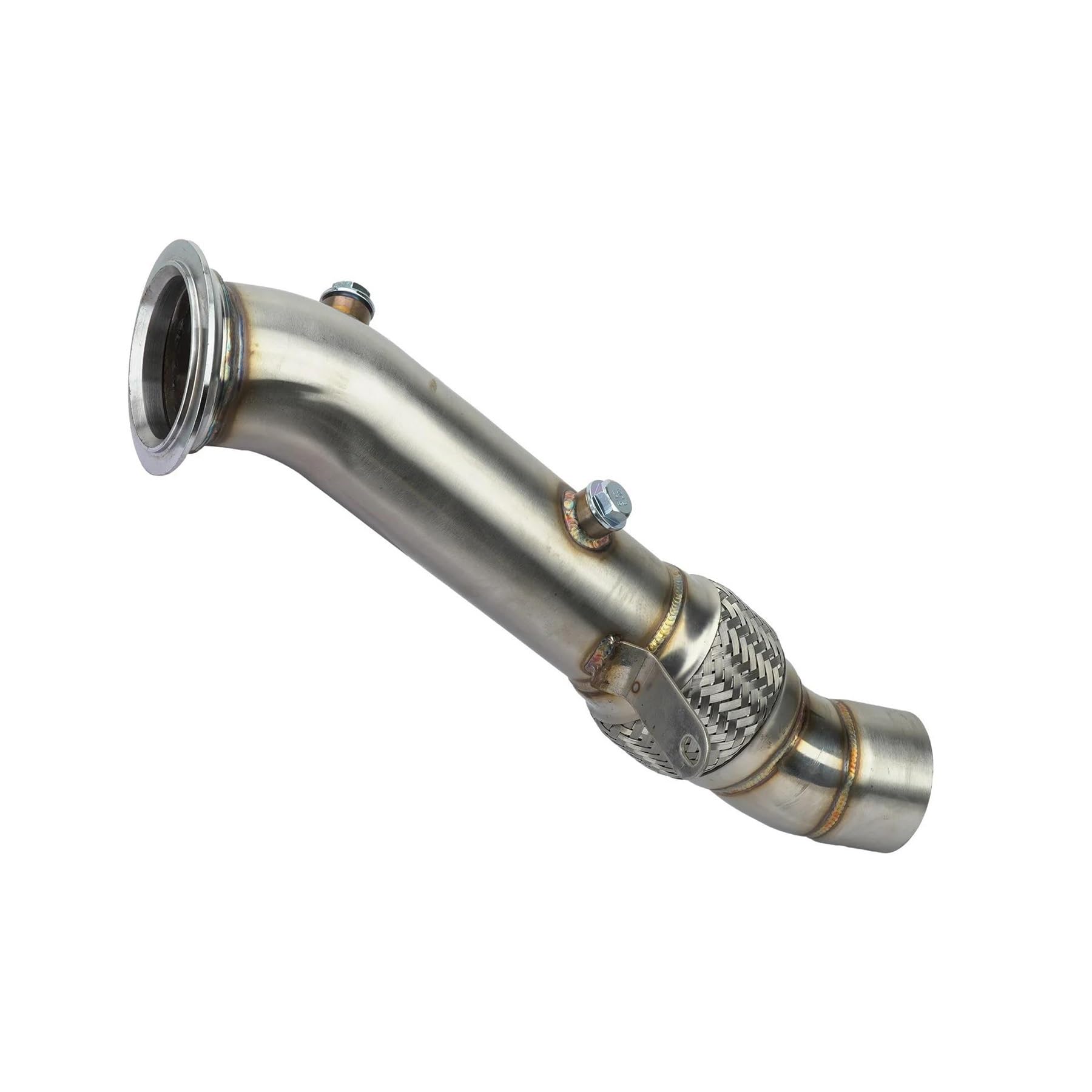 Car End Pipes For BMW F06 F07 F10 F11 2010-2015 Turbo Catless Exhaust Catless Down Pipe N55 Downpipe 3.5inch