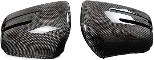 Miniatura 4 de Car Rearview Mirror Carbon Fiber Mirror Cover Car Rearview Side Mirror Caps Compatible for Benz ML Class W166 GL GLS X166 GLE W166  Coupe C292