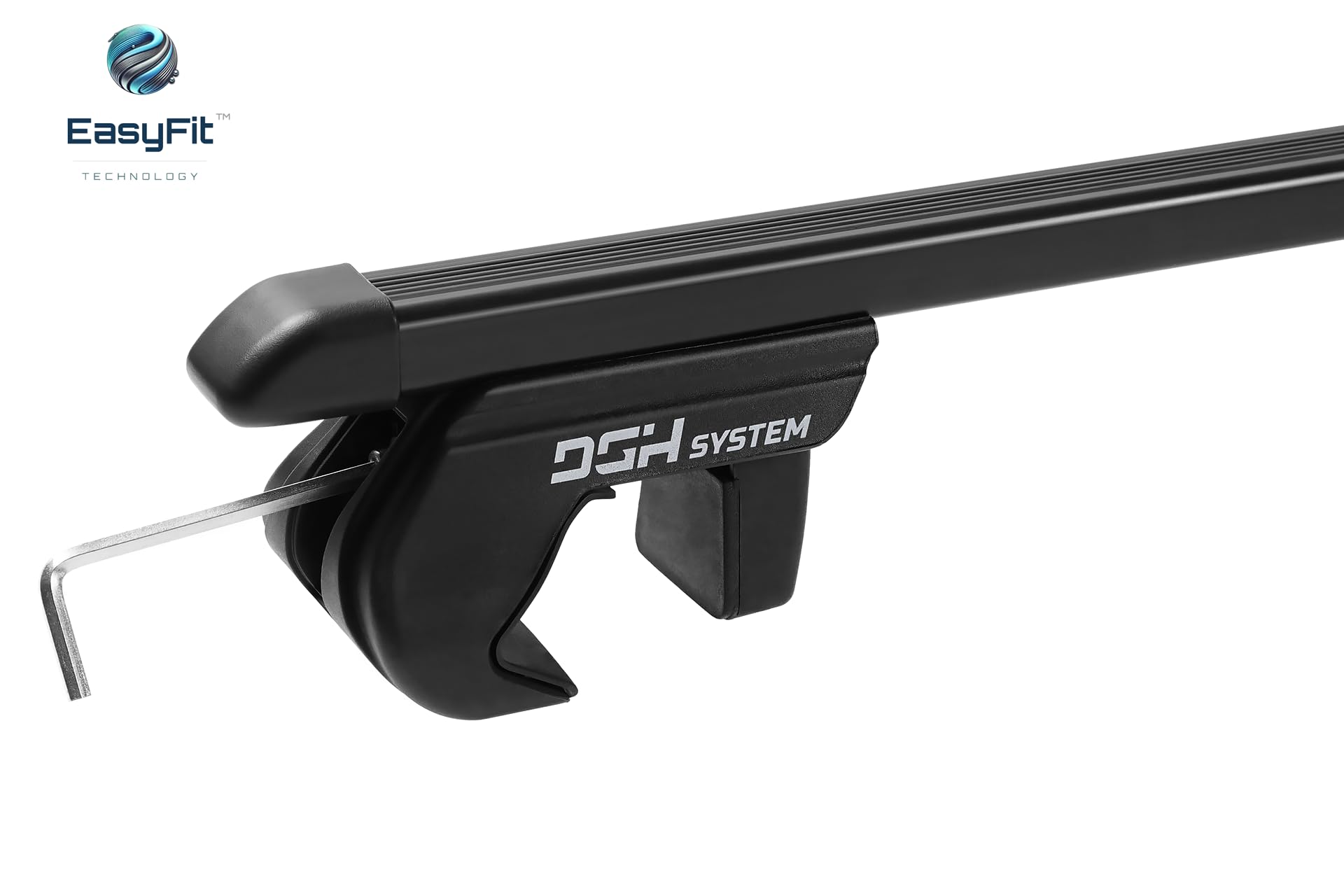 Bacas Barras de Techo RIELES Compatible con Volkswagen T-Cross SUV 5-Puertas Desde 2019 MAX 90 kg 120 cm Acero
