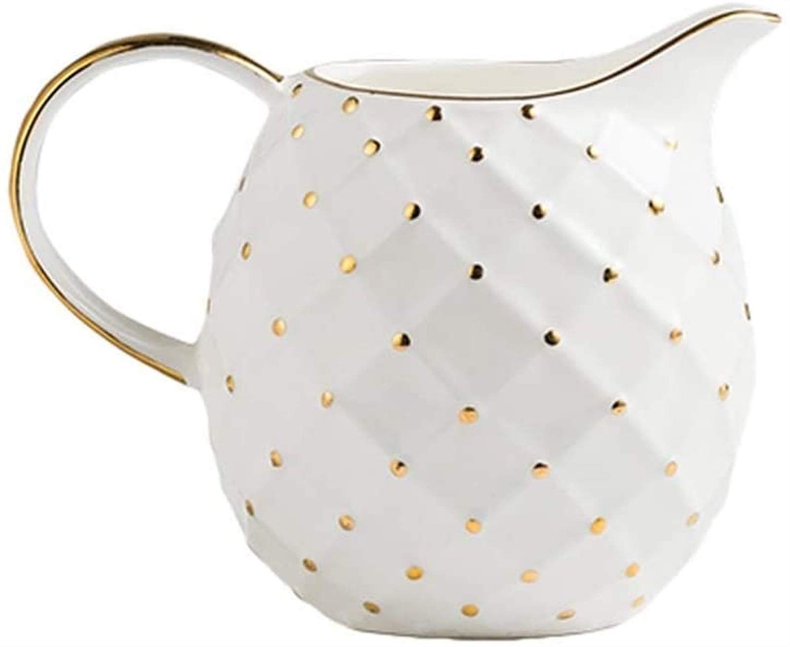 Tasse à Mousse de Lait pour café et Lait, Pot à crème en céramique avec poignée, pichet/Sauce pour café et Lait, pichet à Miel, sucrier et Pot à crème, Pots de 330 ML