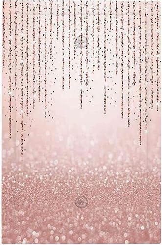 Miniatura 2 de Cubierta de interruptor de luz rosa brillante con purpurina de 1 banda, sin dispositivo, placa de pared en blanco decorativa para adolescentes,