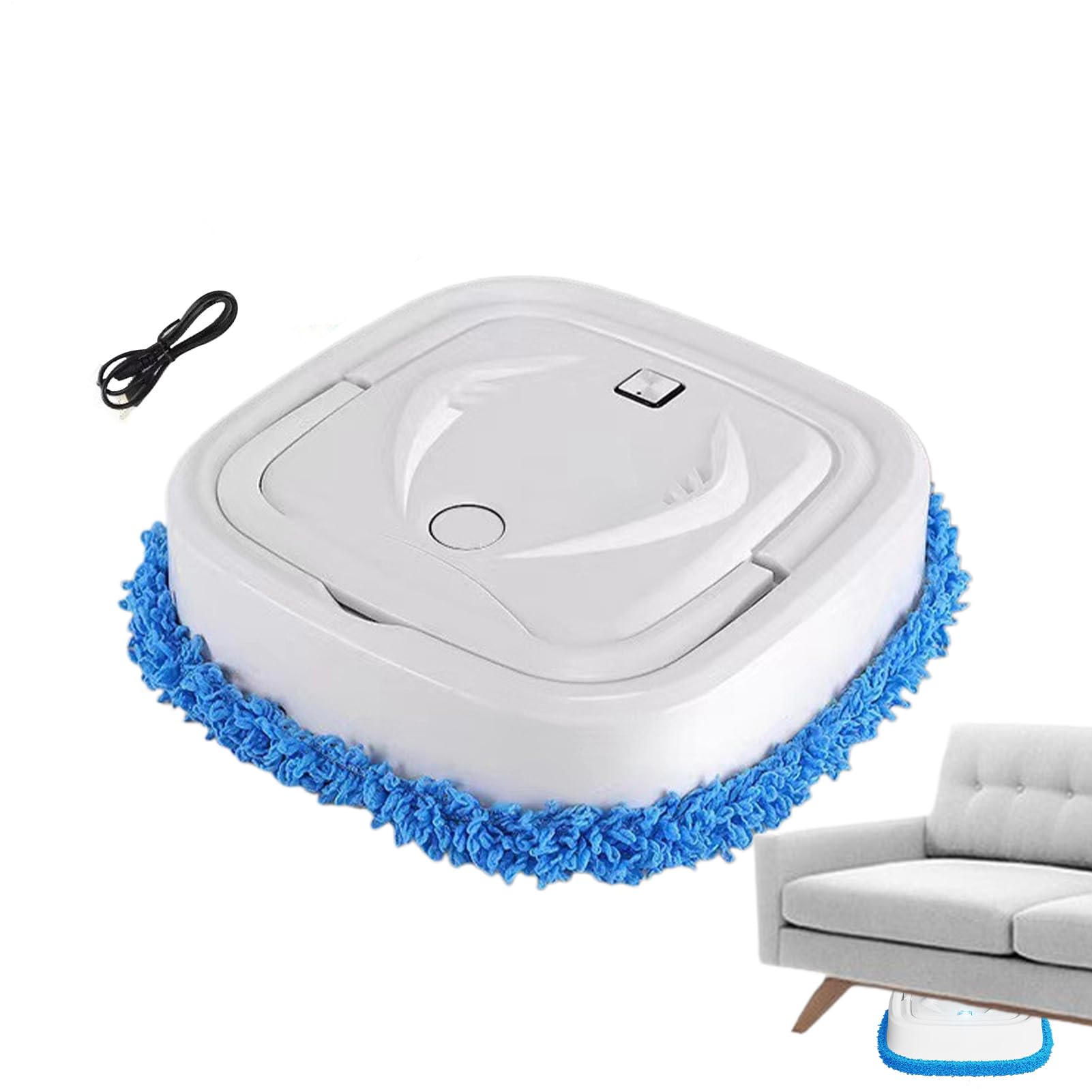Maszyna do czyszczenia podłóg, maszyna do czyszczenia podłóg Silny ssący, | Robot Mop Odkurzający Uniwersalna funkcja czyszczenia podłóg w kuchn