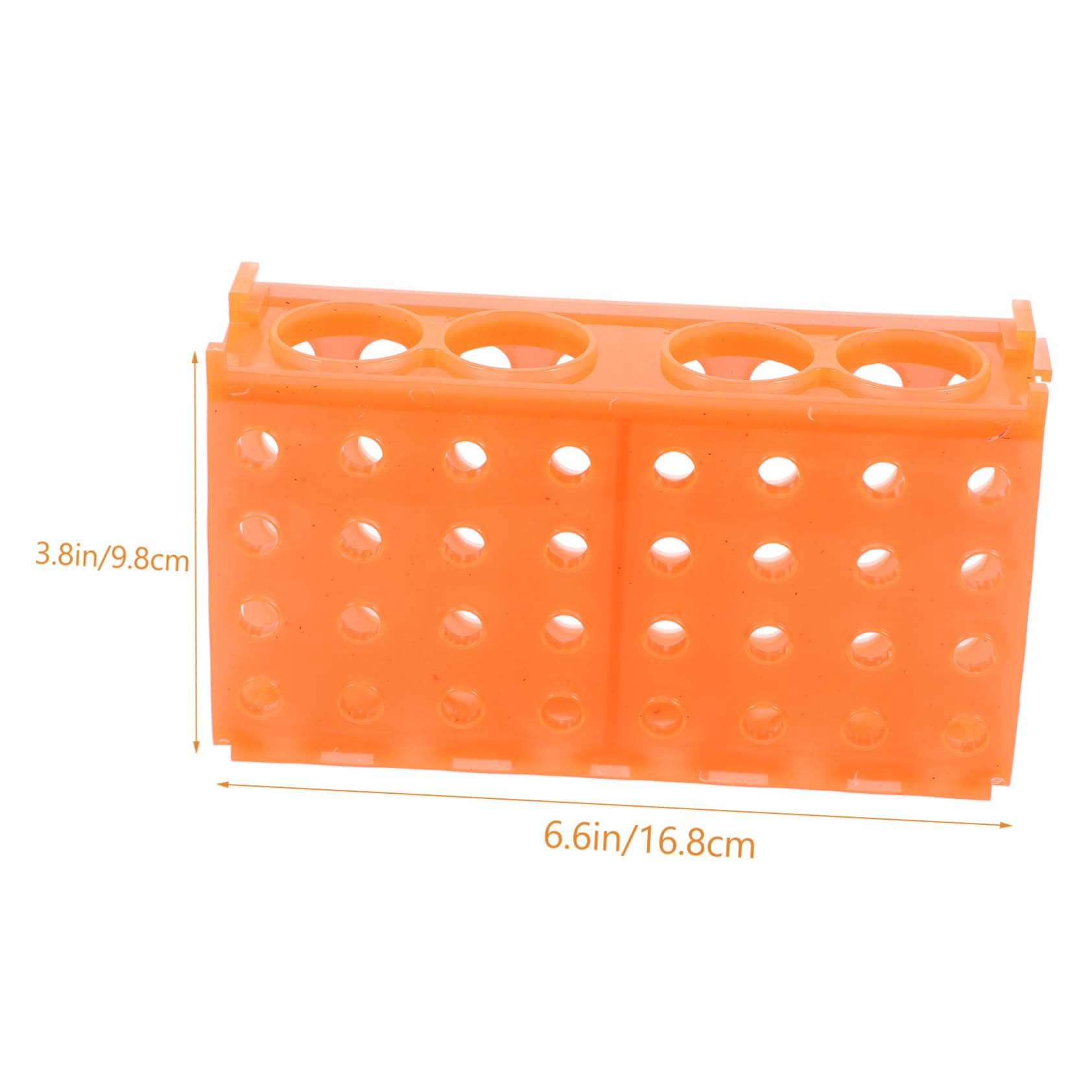 HOMOCONO 2pcs Rack Labs Test Tube Rack Test Tube Stand Centrifuge Rack Test Holder Microcentrifuge Tube Mount Vial Rack Adhesive Caster Wheels Centrifuge Shelf Racks Plastic