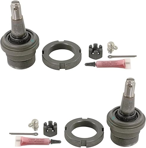 Miniatura 178 de Detroit Axle - Par de rótulas delanteras superiores para Chevy GMC Silverado Sierra 1500 Tahoe Yukon XL Suburban Cadillac Escalade ESV 2 juntas de