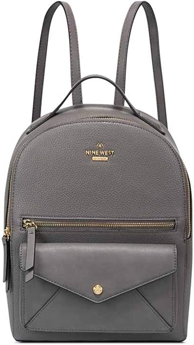nine west leather backpack