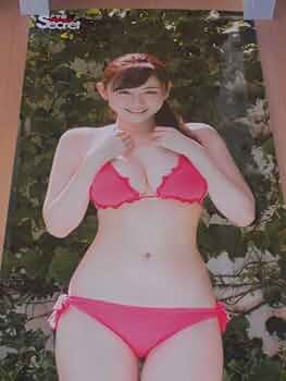杉原杏璃　等身大ポスター　180cm×60cm 杉原杏璃 全身等身大 花柄下着 ポスター 180センチx60センチ