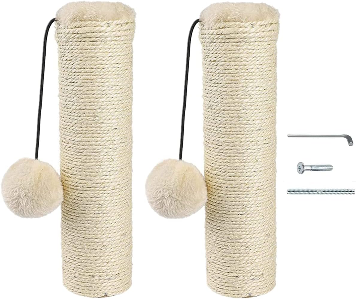 SHENGOCASE 2Pack 11.8" Cat Tree Replacement Post with