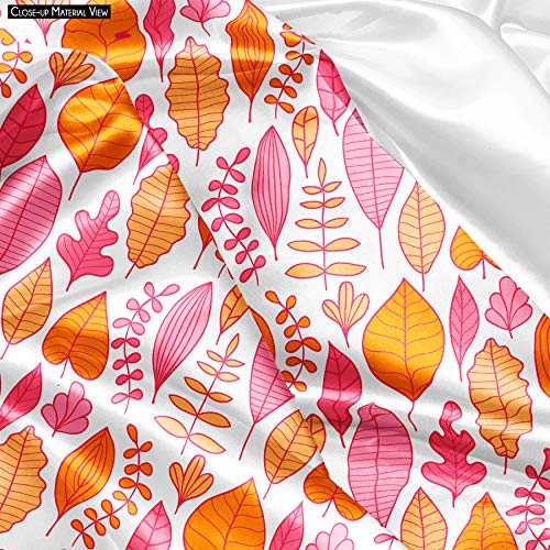 Image of ArtzFolio Leaf Art D5 | Reusable Sack Bag | Bag for Gym, Storage, Vegetable & Travel
