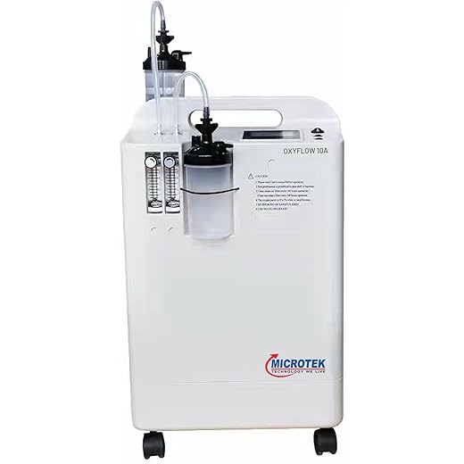 Microtek OXYFLOW 10A Oxygen Concentrator 10Ltr