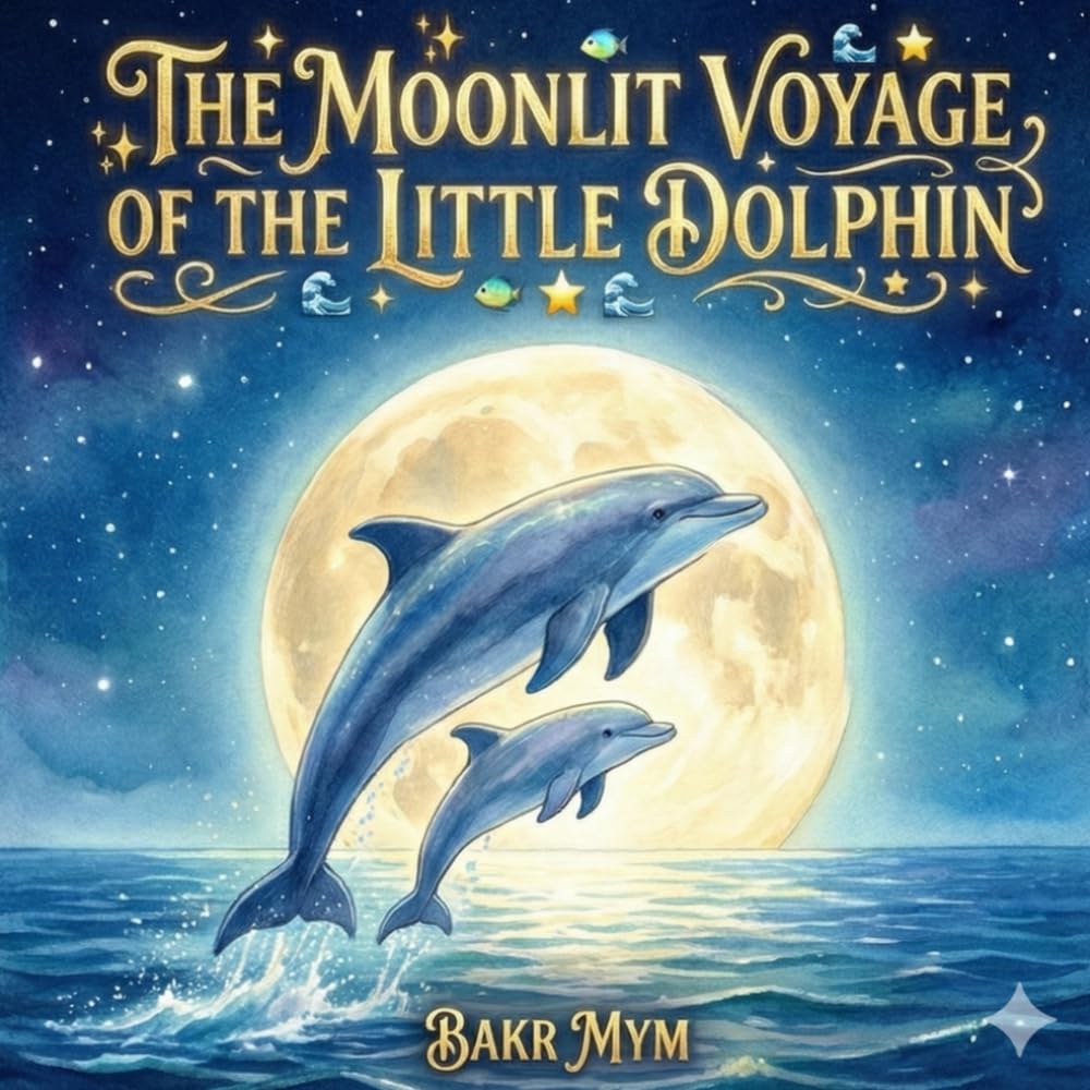 The Moonlit Voyage of the Little Dolphin: A Magical Bedtime Story for Kids: A Calming Undersea Adventure