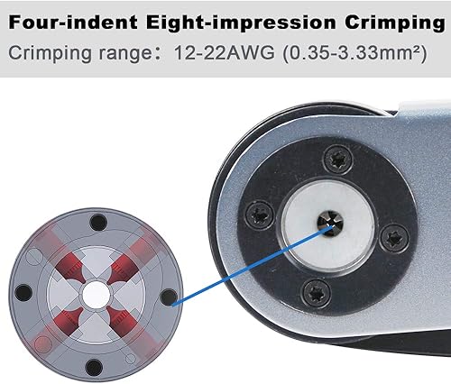 Miniatura 6 de JRready 2 3 4 6 8 12 Pin gris impermeable conectores de cable eléctrico con contactos sólidos y herramienta de prensado Deutsch JRD-HDT-48