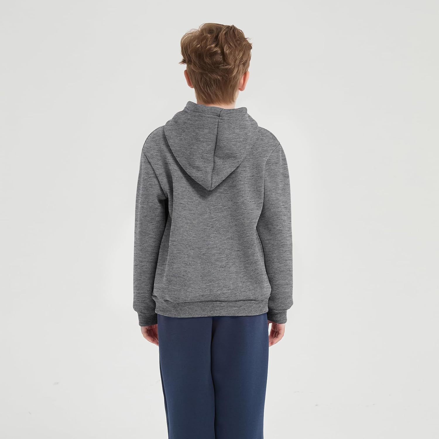 Kids Fleece Hoodie Toddler Pullover Hooded Sweatshirt Casual Long Sleeve Warm Hoodie for Boys and Girls(2-14 Years) - Image 6