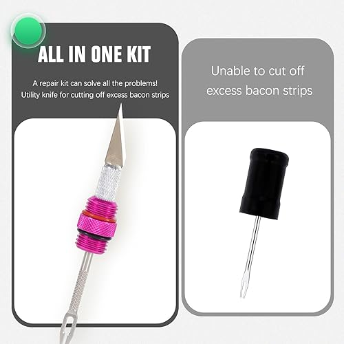 Miniatura 4 de BWSHLF Kit de reparación de neumáticos de bicicleta sin cámara para neumáticos de bicicleta MTB y carretera, kit de punción incluye herramienta de