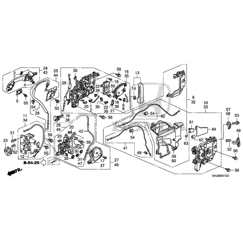 Honda Odyssey Parts Diagram