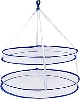 Vista 1 de Estante plegable para ropa sucia, estante de secado plegable para ropa, colgador de ropa, red para colgar ropa, secadora de ropa, red para colgar