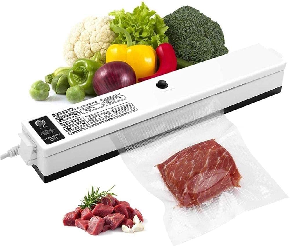 Sellador de Bolsas Selladora al Vacio Envasador al Vacío Máquina envasadora automática de un solo toque para sellador al vacío liviano para extender la frescura de los alimentos para el sous vide