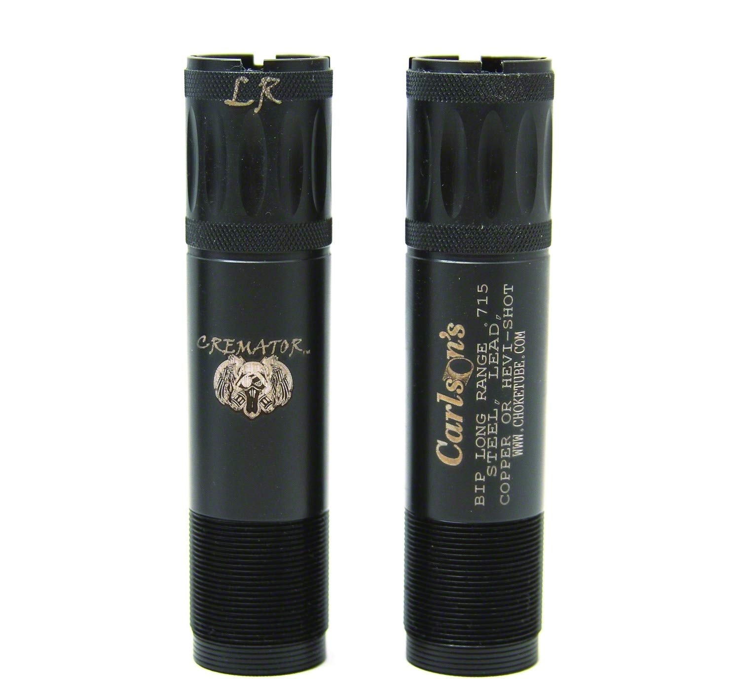 CARLSON'S Choke Tubes 12 Gauge for Browning Invector Plus [ Long Range | 0.715 Diameter ] Blued Steel | Cremator Non-Ported Waterfowl Choke Tube | Made in USA