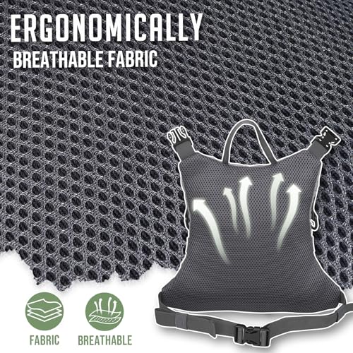 QulayQualy Fly Fishing Chest Pack Vest Tackle Fly Bag miniatura 3