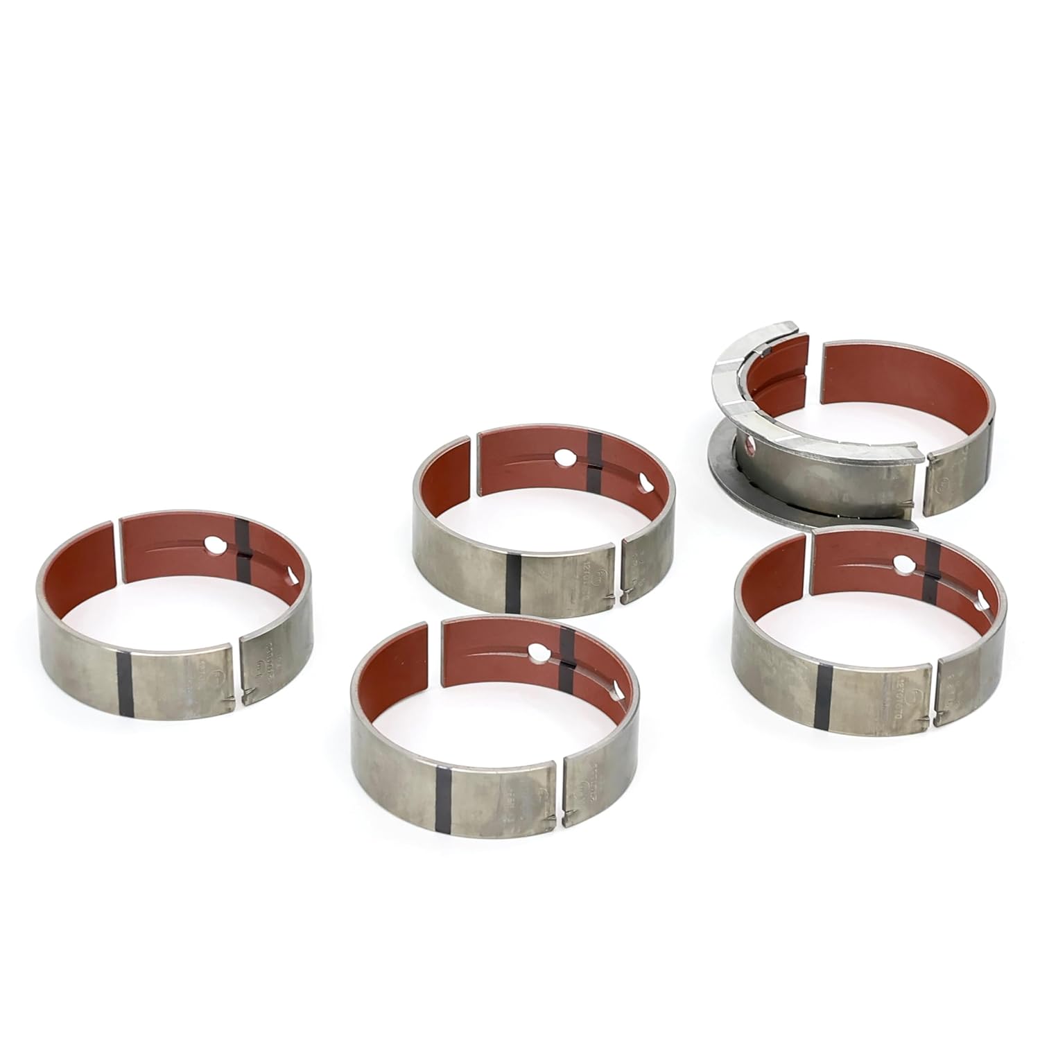 Michigan Motorsports Coated Main Bearing Set | Like GM #12729655 | Fits Gen V LT Engines 5.3L 6.2L 6.6L LT1 L83 L84 L86 L87 LT4 L8T | OEM Bearing Upgrade