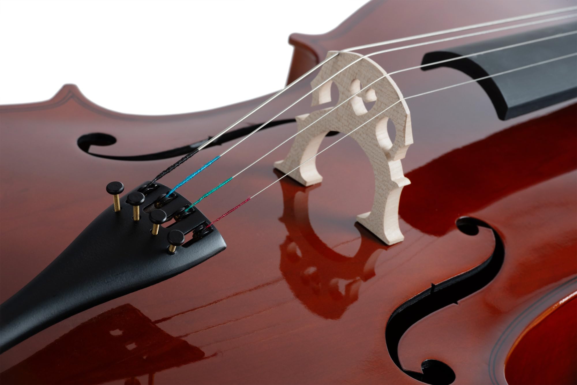 Classic Cantabile CP-100 Violoncello 4/4 Set (Tavola: Abete, Fondo: Acero, Meccaniche: Palissandro, puntale regolabile in altezza, finitura lucida, incl. Arco e Custodia)
