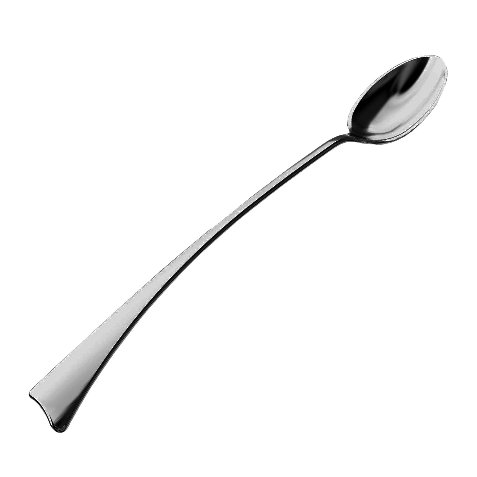 Gnali & Zani MOR034/6 6 Piece Longdrink Spoon, Silver