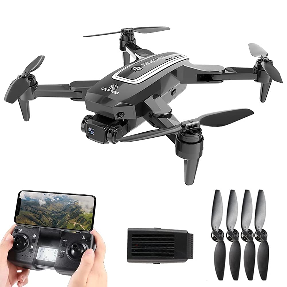 6K EIS Drone with UHD Camera for Adults, Easy GPS Quadcopter for Beginner with 30 Mins Flight Time, Brushless Motor, 5Ghz FPV Transmission, Auto Return Home, Follow Me And Anti-Sh