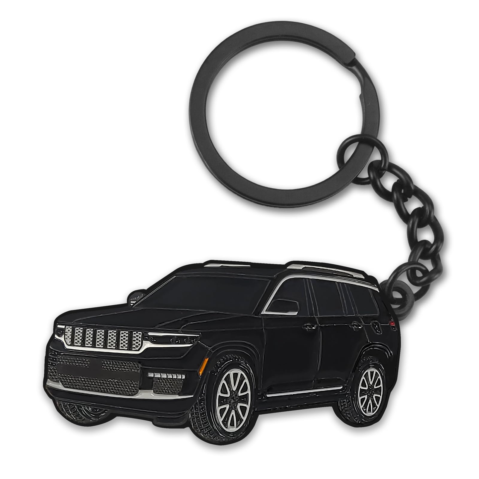 For Jeep Grand Cherokee Keychain，For Jeep Grand Cherokee Accessories 2011-2022，metal Keychain