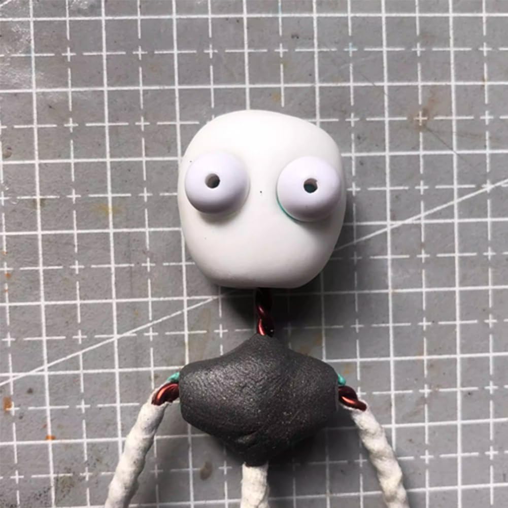 19cm,YXINHONGYUE ulepszony stojak stop motion,Heavy Duty regulowany zestaw animacji stop motion do animacji gliny,Fotografia produktu,Filmowanie zawiera 6 złącz i czaszkę