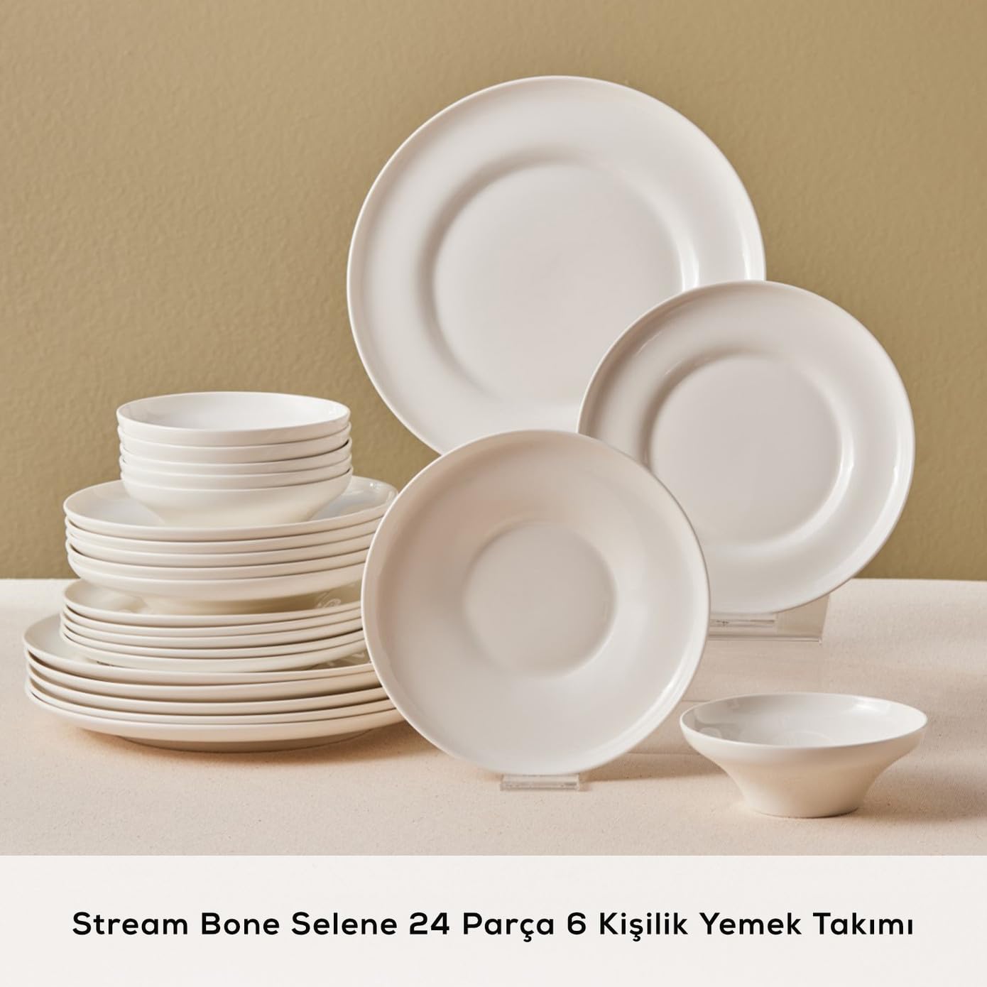 Streamline Remi 24-teiliges Tafelservice für 6 Personen