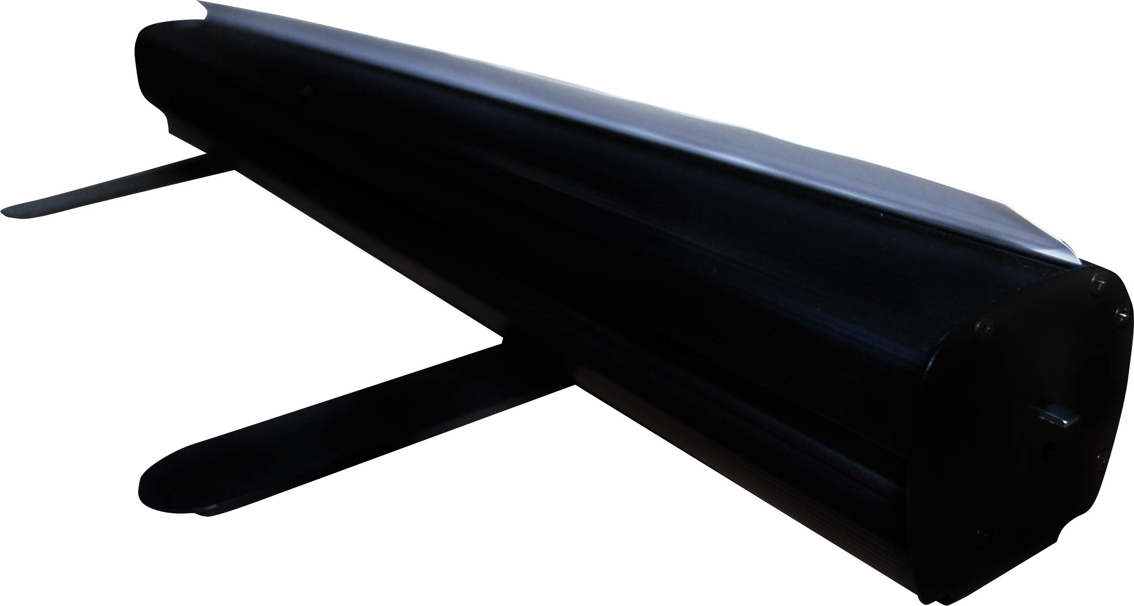 Roll Up Blackline | Rollup ohne Banner, ohne Druck | einseitiges Alu Roll-Up, Silber eloxiert | inkl. Tragetasche | Rollup Banner Bannerdisplay Werbebanner Aufsteller für Werbung (100cm Breite)