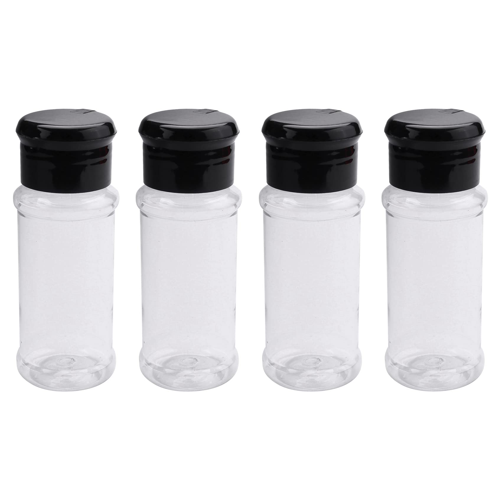 80 Sztuk 100 Ml Przyprawa Solniczka Pieprzniczka Czarny Słoik na Przyprawy Może Pieprz Butelka Grill Przyprawa Gadżet