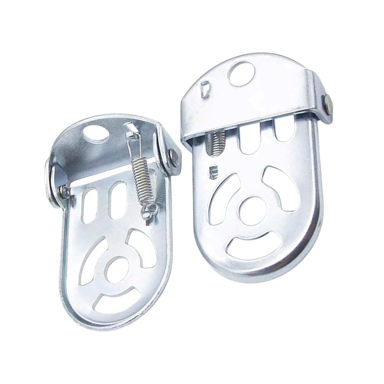 QIAOLIDA 2pcs Durability Bicycles Pedals with Nonslip Grip and Quickly Release Bike Footrest Leg Pad Cycling Accessory