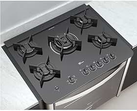 FISCHER FOGÃO DE EMBUTIR À GÁS 5 BOCAS TRIPLA CHAMA GRAN CHEFF COM DOURADOR 220V - 28550-65541