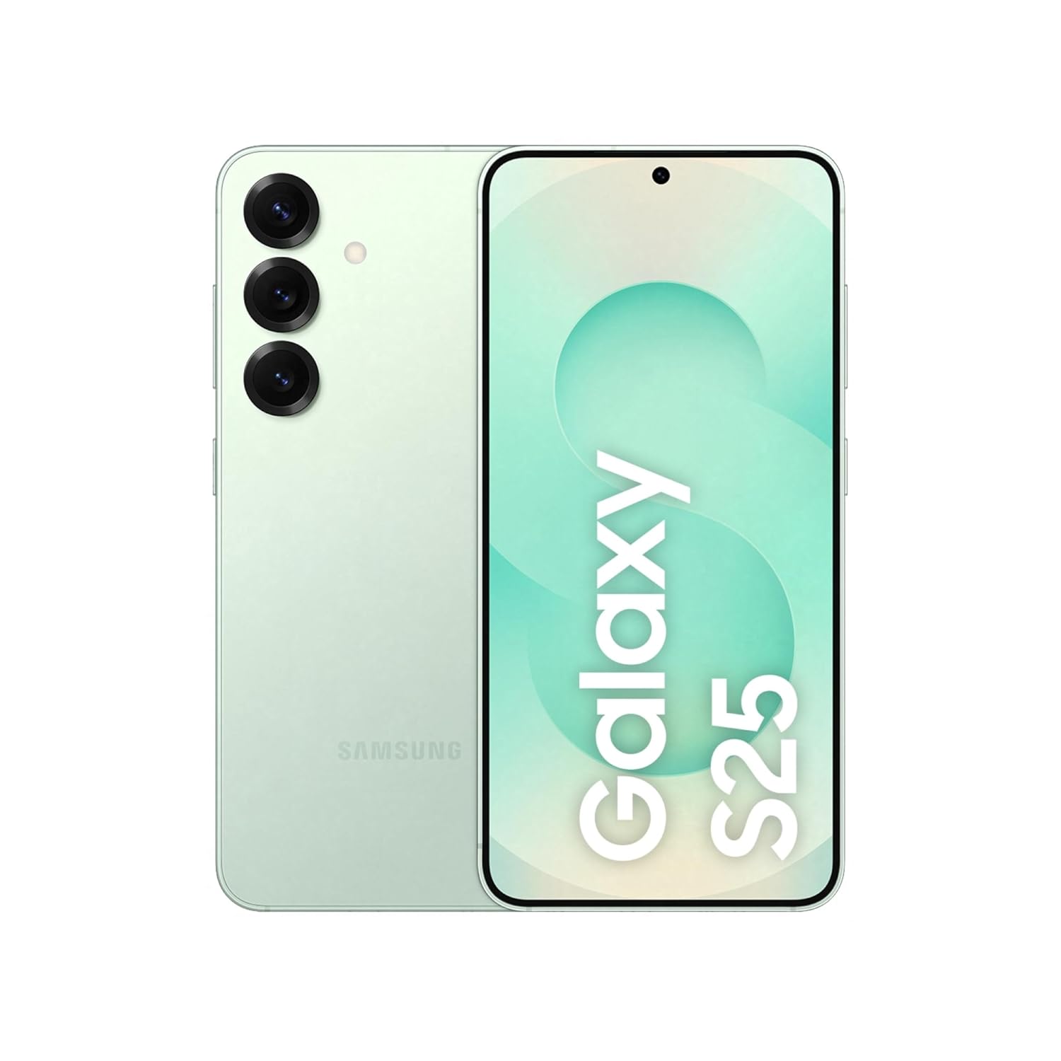 Samsung Galaxy S25 5G Smartphone with Galaxy AI (Mint, 12GB RAM, 256GB Storage), Snapdragon 8 Elite, 50 MP Camera with ProVisual Engine and 4000mAh Battery Samsung Galaxy S25 5G Smartphone with Galaxy AI (Mint, 12GB RAM, 256GB Storage), Snapdragon 8 Elite, 50 MP Camera with ProVisual Engine and 4000mAh Battery