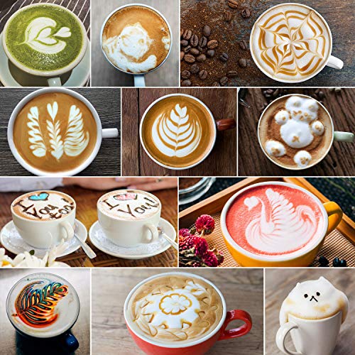 Adorever 8541894591 Milk Frothing Pitcher 350Ml/600Ml/900Ml/1500Ml (12Oz/20Oz/32Oz/50Oz) Steaming Pitchers Stainless Steel Milk/Coffee/Cappuccino/Latte Art Barista Steam Pitchers Milk Jug Cup thumb #6
