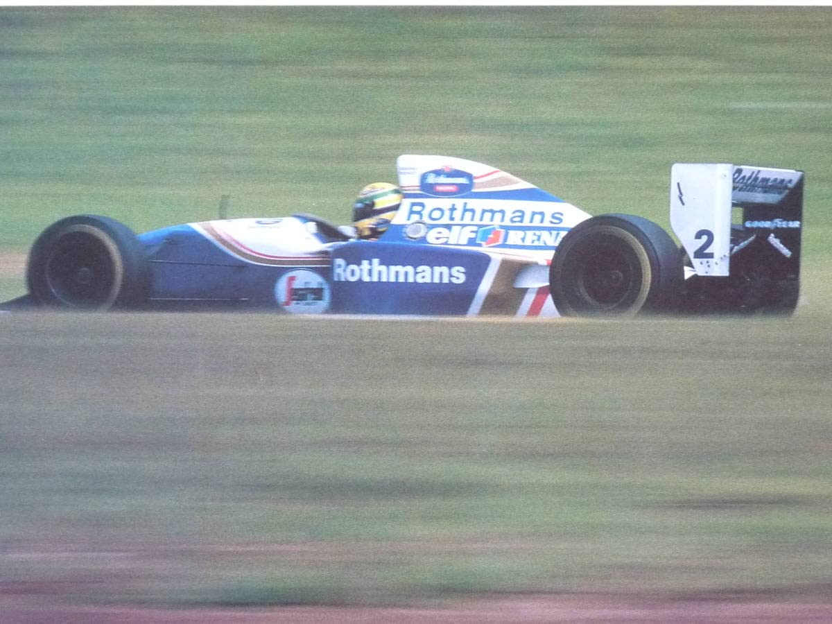 Amazon.co.jp: アイルトンセナ追悼記念ポスター F1 1994年