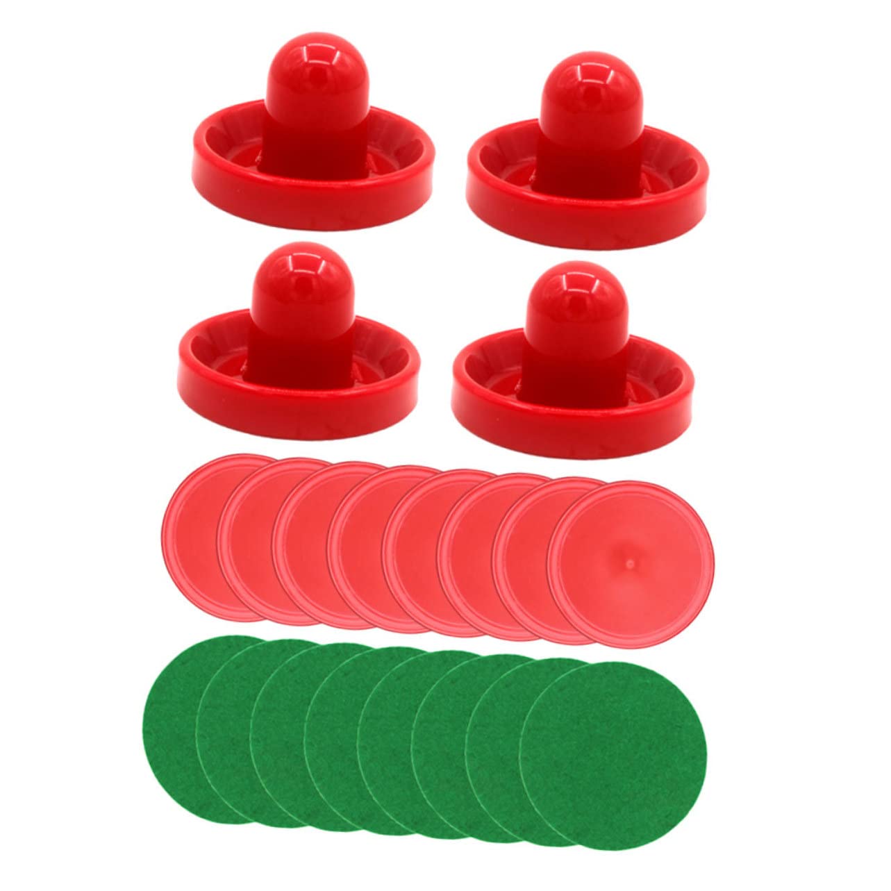 VANZACK 2ensembles Set De Palets Et Poussoirs De Hockey Aérien Accessoires De Table De Poussoirs Palets