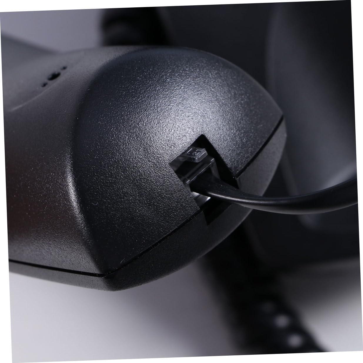 Telefono Fisso Nero per Casa e Ufficio Identificatore di Chiamata, Suonerie Selezionabili e Sollevamento Automatico, Materiale Plastico, per Negozi e Banche