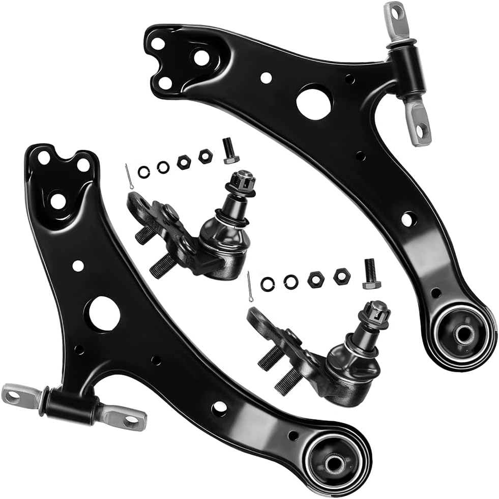4pc Set Front Suspension Kit Lower Control Arm Lower Ball Joint Replacement for Lexus Es300 Es330 Rx330 Rx350 Rx400H for Toyota Camry For Highlander Solara