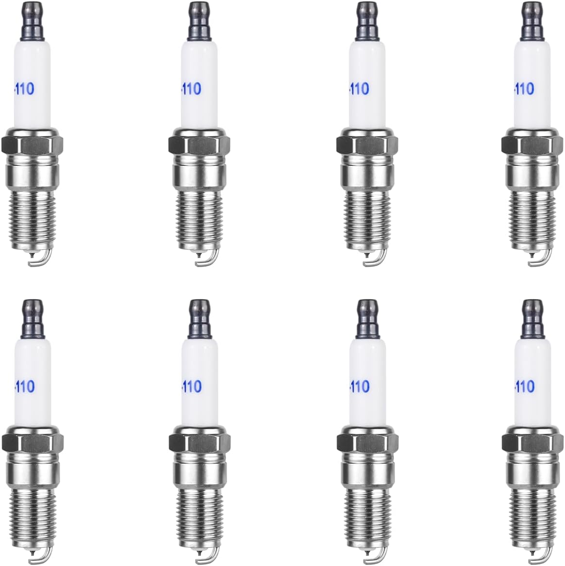 8 Pcs Iridium Spark Plugs Replace OEM# 41-110 41-162 41-985 9602 19417055, Compatible with Chevy Silverado Tahoe Avalanche Corvette Camaro GMC Sierra Yukon 4.8L 5.3L 5.7L 6.0L 6.2L 6.6L 8.1L V8